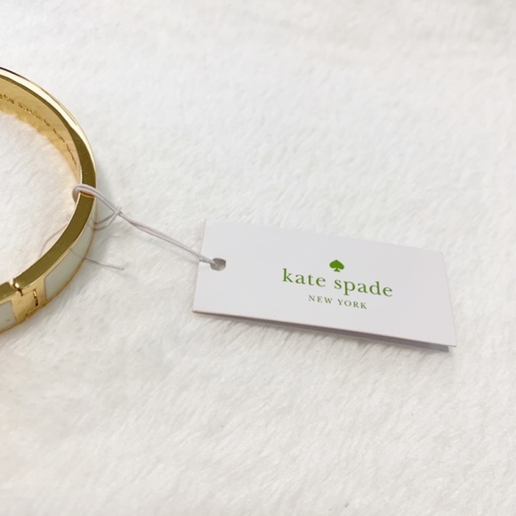 Kate Spade Hole Punch Spade Bracelet Cuff - Picture 5 of 5